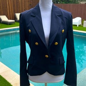 Christian Dior  Gold button blazer Sz.6